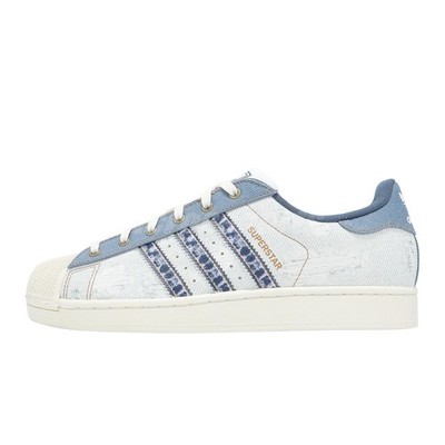 adidas gazelle silver green womens Superstar '82 in Indigo Denim – SVRN main image 1