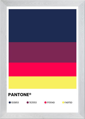 Farbe Pantone Gerahmtes Wandbild Poster Leinwanddruck Bild