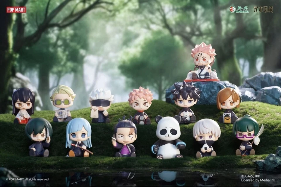 Authentic Jujutsu Kaisen Uniform Series Confirmed Blind Box Figure Gift Doll Art - Image 3 of 4