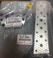 Lexus Genuine LS460 LS460L LS600h LS600hL F-Sport Aluminum Pedal Set OEM