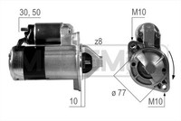 Messmer Starter 1.2 KW FüR Hyundai Tucson 2.0 Matrix 1.8 Mitsubishi Grandis