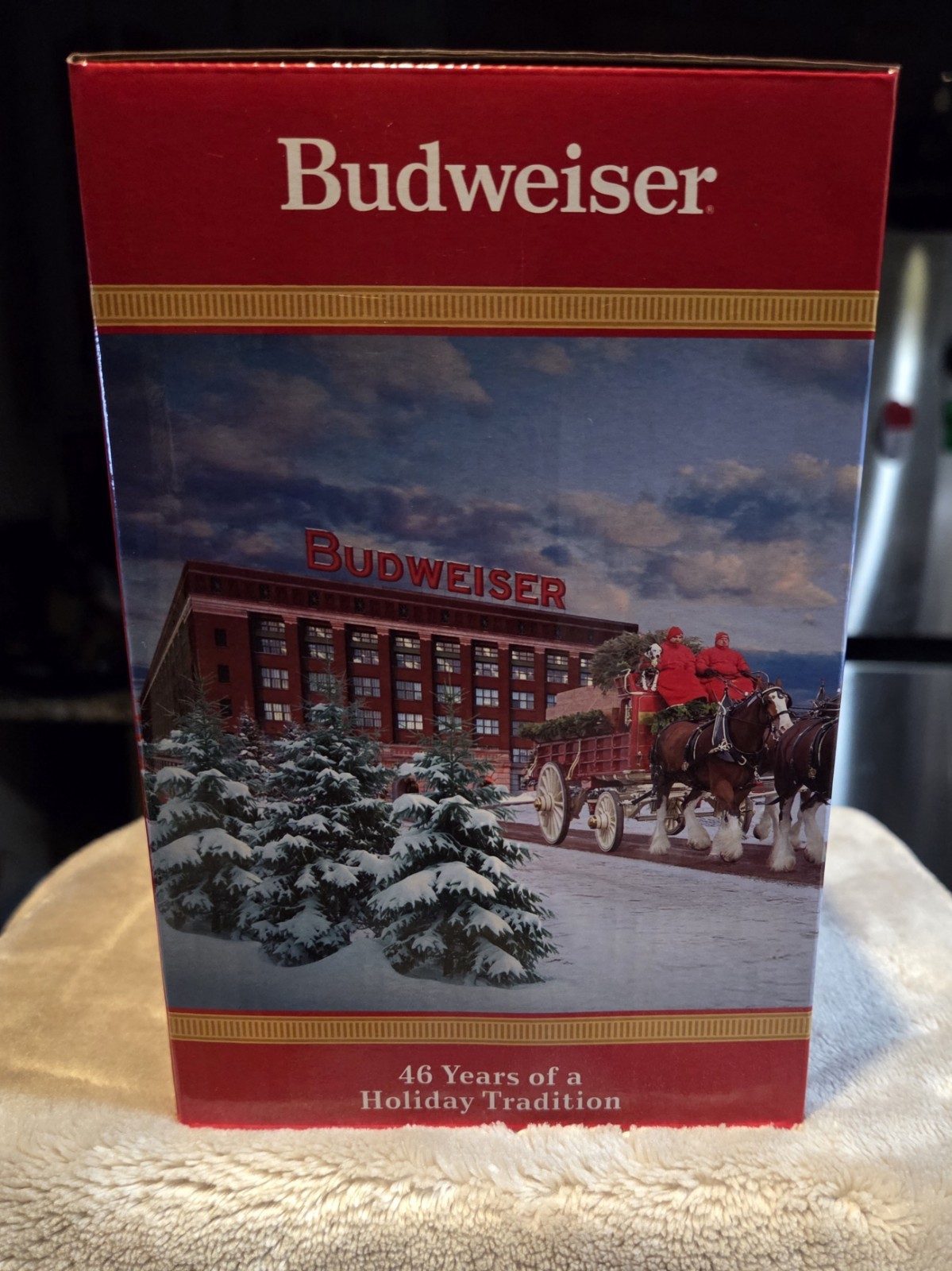 NEW 2025 Limited Edition Budweiser  "The Journey" Holiday Stein  46th Edition 