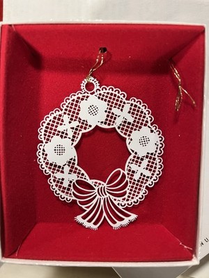 Winterlace by Tamerlane Ornament Wreath New In Box