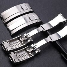 Metal Watch Band Clasp Durable Stainless Steel Quick Adjust Buckle Clamp 16mm