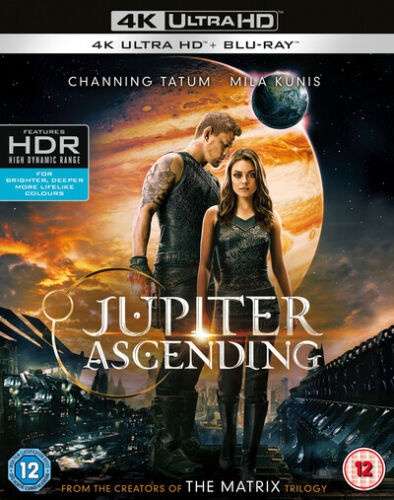 Jupiter Ascending (4K UHD Blu-ray) Christina Cole Channing Tatum (UK IMPORT) - Picture 1 of 2