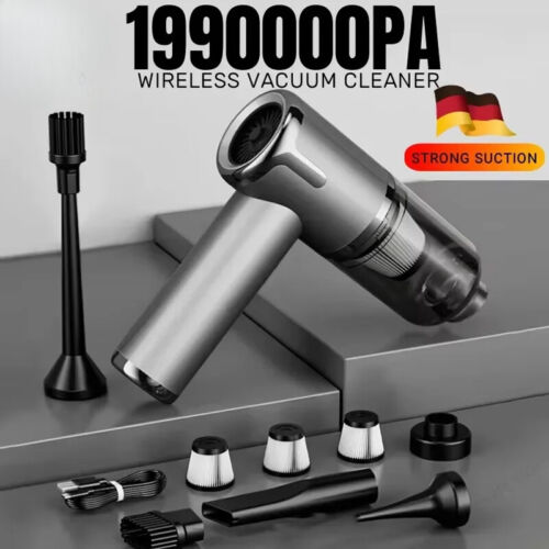 5 in 1 Car Vacuum Cleaner Powerful Handheld Cleaning Machine For Home Appliance
