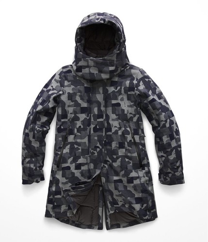 DOWN PARKA Gore-Tex Jacket Black Camo 