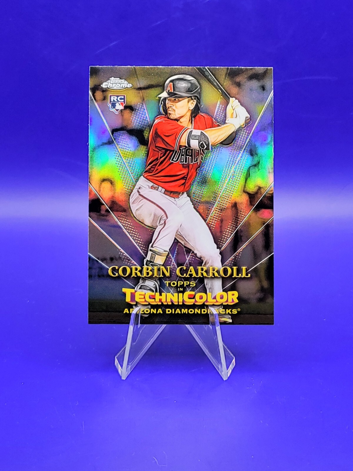 2023 Topps Chrome Corbin Carroll Topps in Technicolor TT-9 RC Refractor AZ
