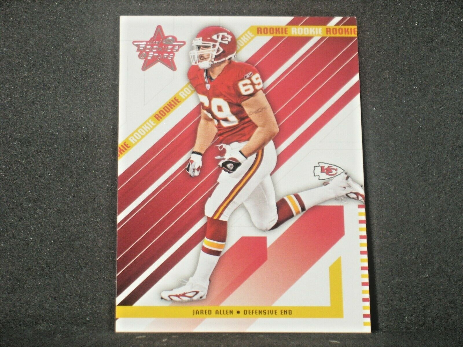 Jared Allen 2004 Leaf Rookies & Stars Rookie #143 Kansas City Chiefs Vikings