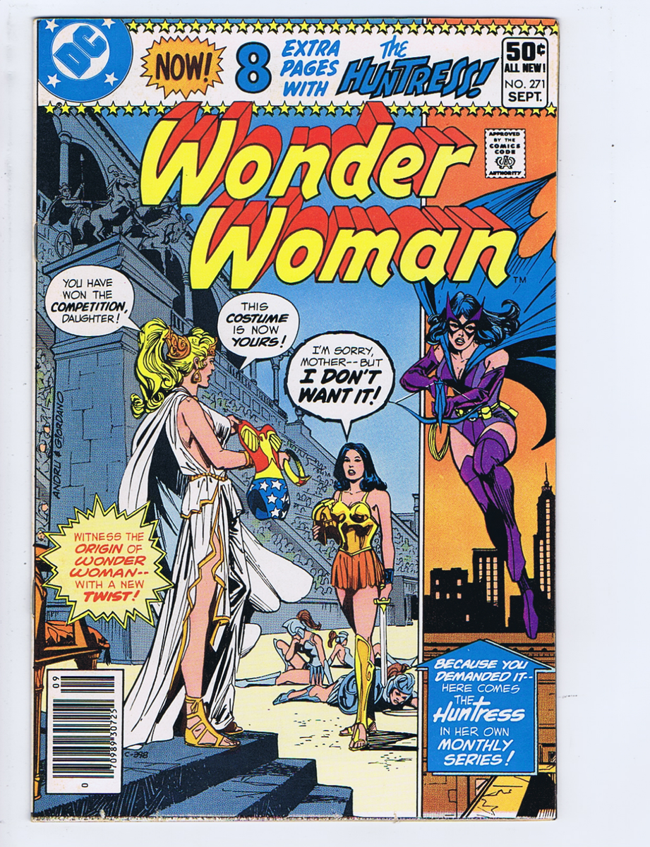 り*ら様 DCコミックス アメコミ　ヴィンテージ　まとめ　アメコミ② Wonder Woman #271 DC 1980 Renewal on Paradise Island, Huntress