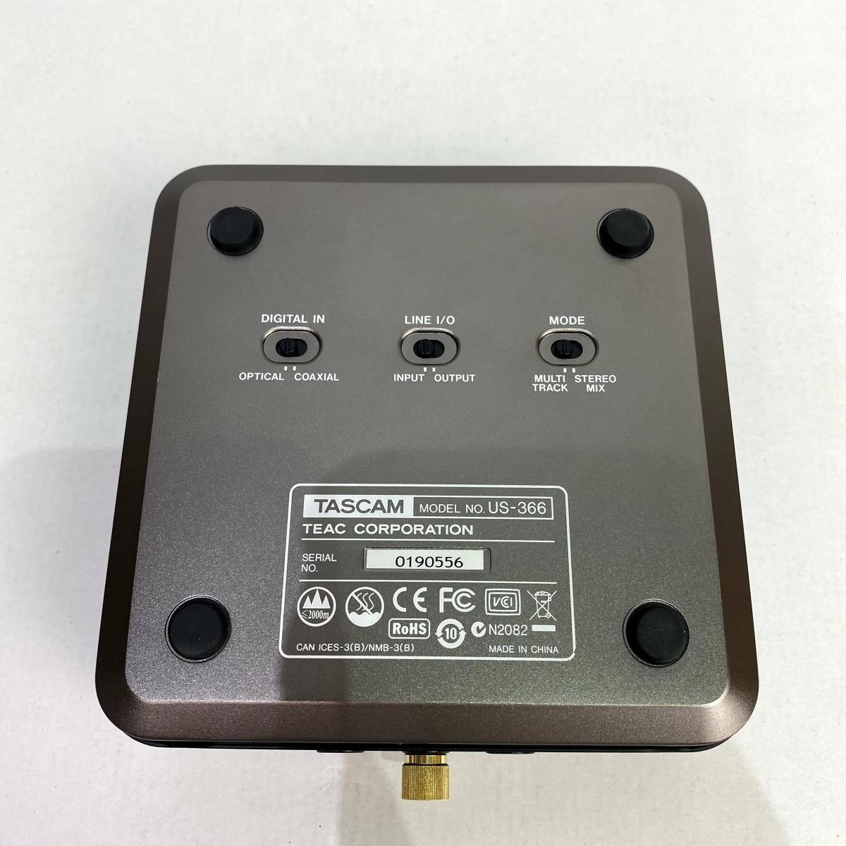 DTM・DAW TASCAM US-366 Audio Interface US-366 | USB2.0 Audio Interface with DSP Mixer | TASCAM