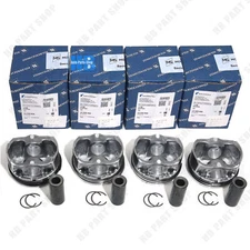 4x KS Upgraded 23mm Piston & Rings Set 06H107065DM for Audi A5 A4 VW Jetta 2.0T