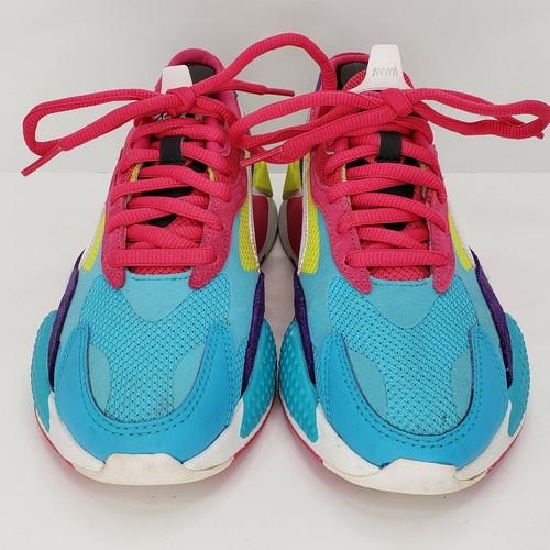 Puma RS-X3 Puzzle 373797-08 Athletic Sneakers Women's Size 6.5 Multi-Color - 第 3/12 張圖片