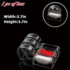 1 PC Clear Acrylic Display Box Storage Jewelry Showcase for Ring Bracelet