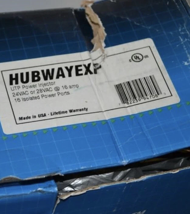 Altronix HubWayEXP UTP Power Injector Hub - 16 Channel Open Box New MSRP $549.99 - Image 3 of 4