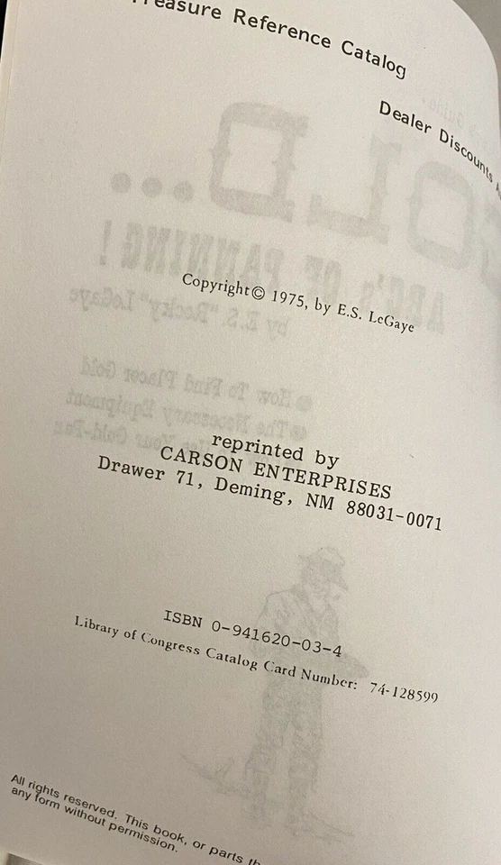 ABC's of Gold Panning by Rocky LeGaye - Tips on How to Find Gold - NEW - Image 2 of 4