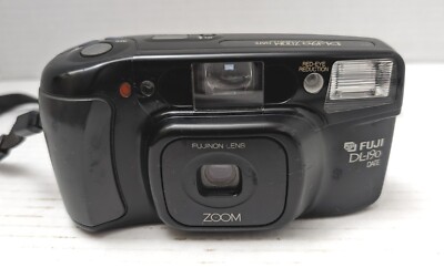 Fuji DL-190 Zoom Black Point & Shoot 35mm Film Camera WORKS | eBay