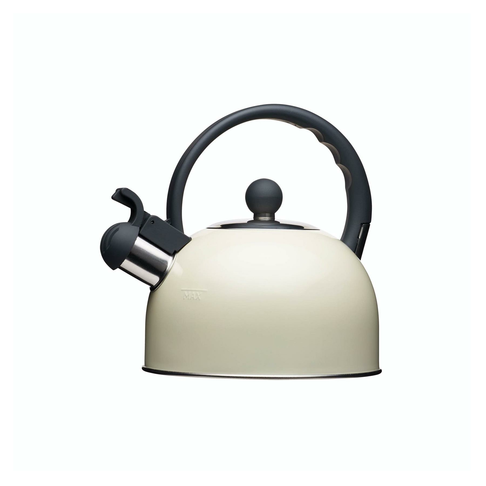 Kitchencraft Nostalgia Tradional Whistling Kettle (1.4L) - Cream