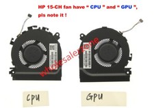 For HP Spectre x360 15-CH 15-CH008CA 15-CH011DX 15-CH075NR CPU  GPU Cooling Fan