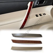 Front Rear Armrest Door Handle Cover Trim Replace For Toyota Highlander 2008-13