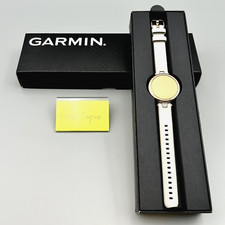 Garmin Lily Sport Edition Fitness Smartwatch Light Sand / Rose Gold Used Tested