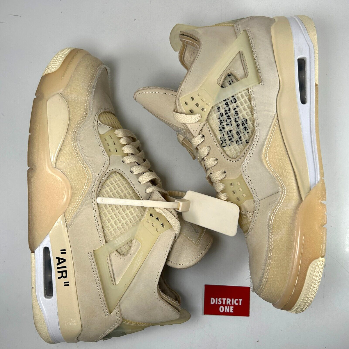 Off-White x Wmns Air Jordan 4 SP 'Sail' CV9388-100