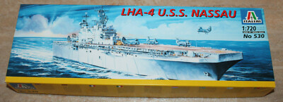 Italeri 530 U.S.S. Nassau LHA-4 1:720 NEU mit OVP 