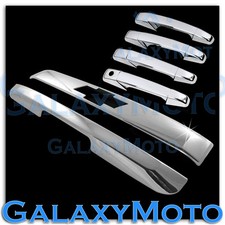 Chevy Tahoesuburban Chrome Hatch Top Liftgate Moldingtrunk4 Door Handle Cover