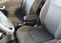 Renault Clio 3 III (2005-2012) Mittelarmlehne Passform Armlehne Textil Schwarz