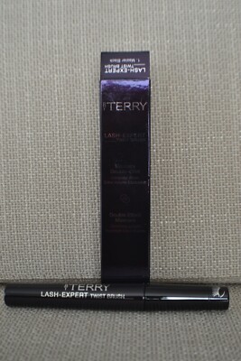 Brandneu in Verpackung von Terry Lash-Expert Twist Brush Doppeleffekt Mascara schwarz 8,3 g UVP £25