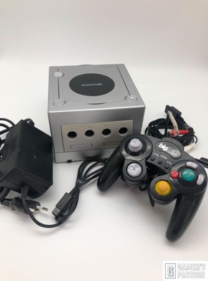 Nintendo GameCube   Konsole   Silber DOL-101(EUR)   sehr gut   Controller  Kabel