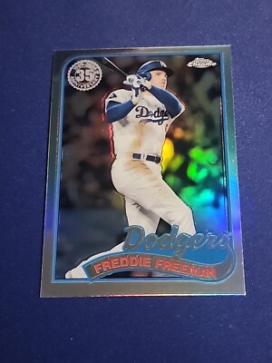 2024 Freddie Freeman Chrome Update 89CU-16 Refractor Dodgers