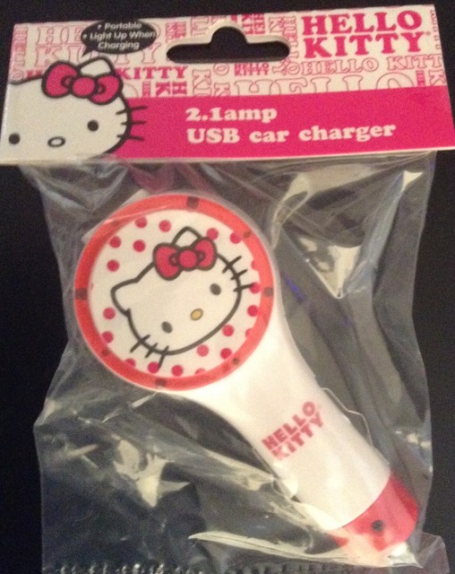 Hello Kitty Car Charger 2.1 Amp USB eBay