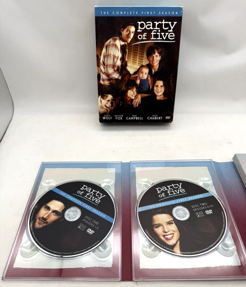 Party of Five: Seasons 1, 2, And 3 (DVD Box Set Bundle) Tested And Working - Image 2 of 4