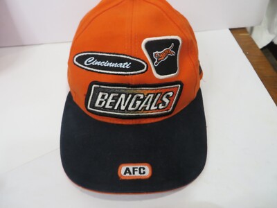 Vintage Cincinnati Bengals Hat NFL Puma Proline Pro Line Hook Loop Adjustable