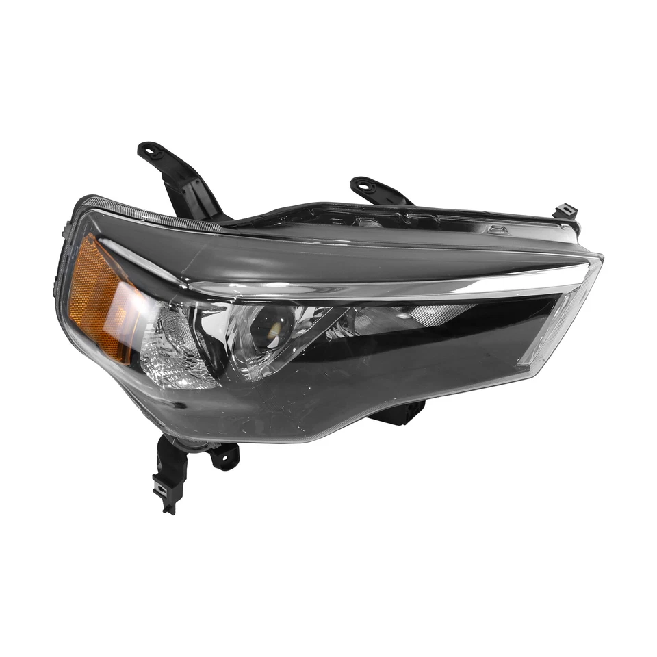 Faros izquierdo y derecho carcasa proyector cromada para Toyota 4Runner 2014-2020 Foto 4 de 4