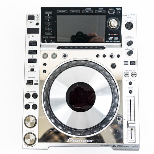 Pioneer CDJ-2000NXS-M Platinum Pro DJ Deck - WiFi, USB, rekordbox, audio de 24 bits - Imagen 2 de 10