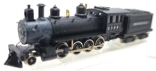N MDC Roundhouse 8004 Pennsylvania RR 2-8-0 & Tender #2763 (Tested) NIB