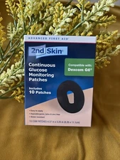 2nd Skin Continuous Glucose Monitoring 10 Patches Dexcom G6