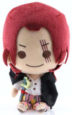 ぬいぐるみ SHANKS FILMRED ONEPIECE One Piece Plush Plushie Doll Shanks Ichiban Kuji F Prize Kyun