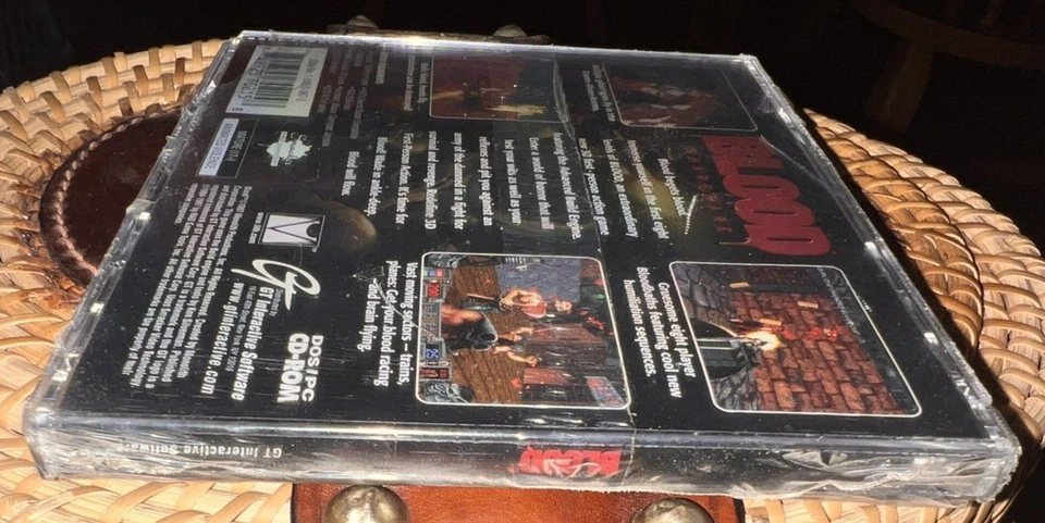 BLOOD Shareware: Spill Some 1997 DOS/PC, CD-ROM Survival Horror Game NEW SEALED! - Image 3 of 4