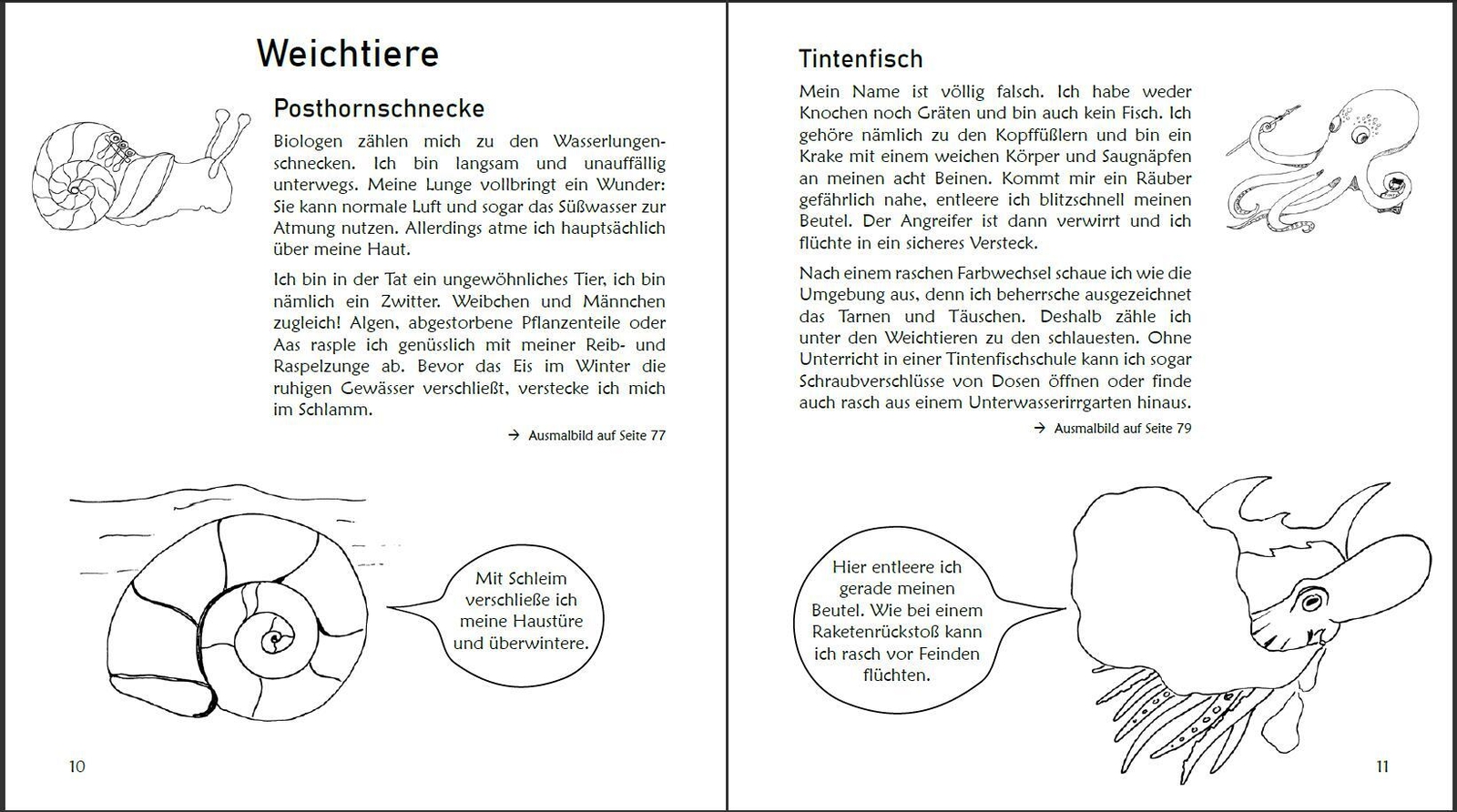 Thumbnail - Sigrun Eder (u. A.) | Ausmalspaß + Wissen: Fantatiere - Malbuch Ab 6