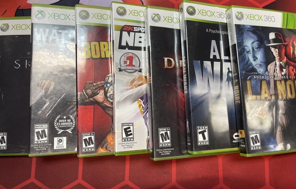 Xbox 360 INSTANT COLLECTION/RESELL LOT! 28 Games Popular! Lot 7 eBay