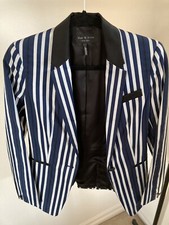Rag Bone Stripped Blazer