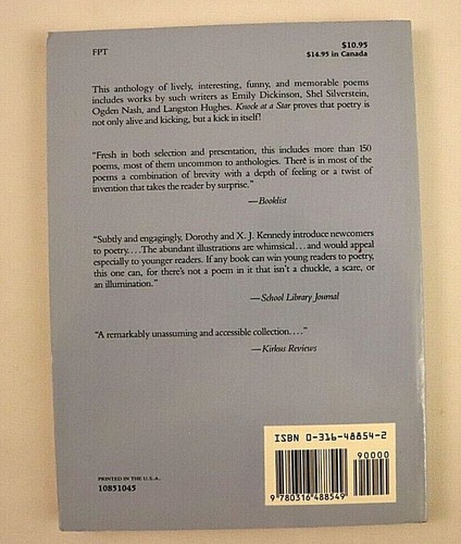 Knock At A Star A Childs introduction To Poetry 1985 Paperback - Picture 2 of 5