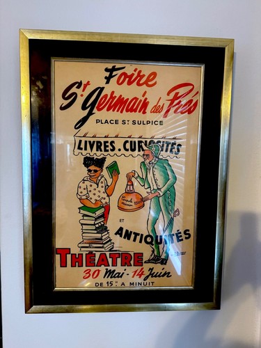 Original French Poster - Chanteclair by Mich - Museum Framed - Linen Backed - A+ - Picture 9 of 11