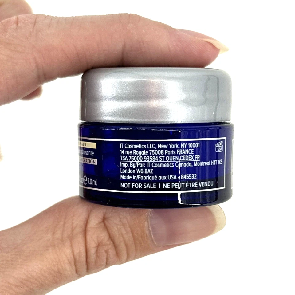 IT Cosmetics Confidence In Your Beauty Sleep LOT Pillow Cream 0.237oz/7ml Travel - Image 4 of 4