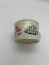 Vintage - Old Spice Shaving Mug Cup - Ship Grand Turk Salem 1786 Shulton