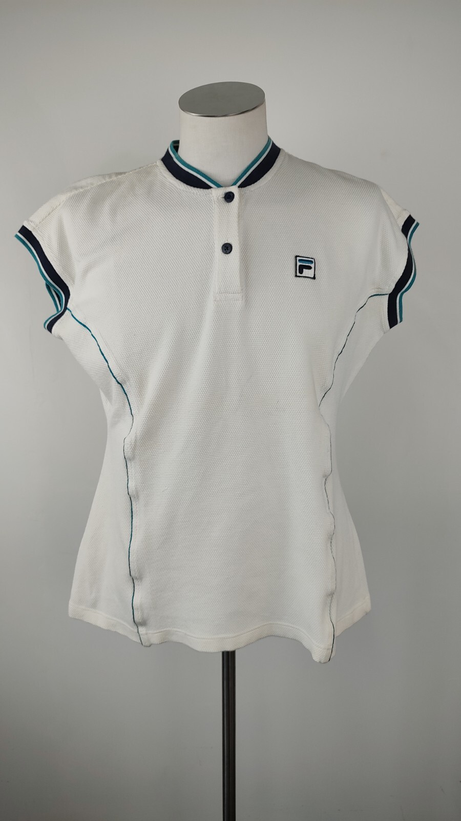 FILA MAGLIA UOMO TG XL MAN T SHIRT CASUAL VINTAGE COTONE TENNIS