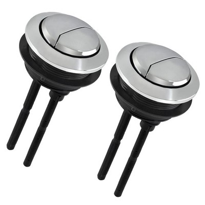 2 Pack Dual Push Flushing Toilet Button, 48Mm Toilet Tank Buttons Toilet Valve R